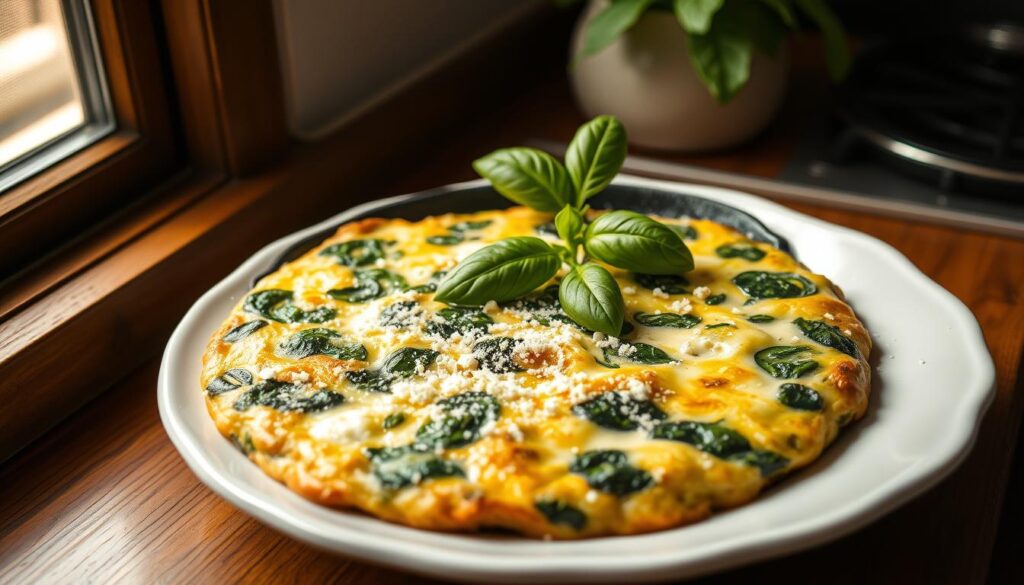 Spinach Ricotta Frittata