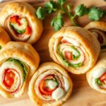 Italian Sub Pinwheels